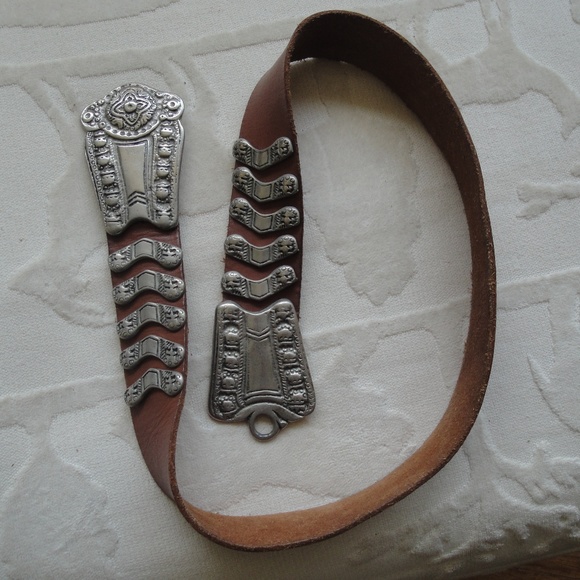 Real Leather Western Style Belt 30\